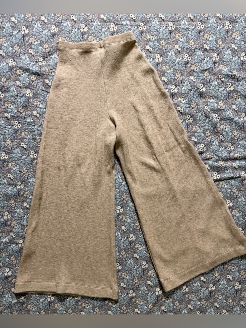 Ripley Rader High-Rise Wide Leg Knit Pants in Taupe - Picture 2 of 3